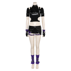 Game Tekken 8 Reina Purple Set Cosplay Costume Outfits Halloween Carnival Suit