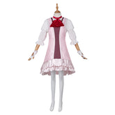 Game Tekken 8 Lili Pink Dress Outfits Cosplay Costume Halloween Carnival Suit