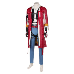 Game Tekken8 (2024) LEO Red Set Outfits Cosplay Costume Halloween Carnival Suit