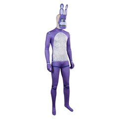 Horror Movie Five Nights at Freddy's Bunny Blue Outfit Cosplay Costume Halloween Carnival Suit