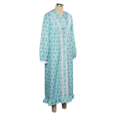 Horror Movie The Exorcist: Believer (2023) Exorcist Blue Dress Sleepwear Outfits Cosplay Costume Suit