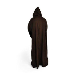 Movie Star Wars Brown Cloak Version Outfits Cosplay Costume Halloween Carnival Suit