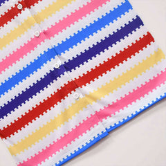 Kids Children Movie Barbie 2023 Allan Colorful Striped Shirt Outfits Cosplay Costume Halloween Carnival Suit