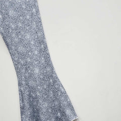 Kids Children Movie Barbie 2023 Barbie Party Sequin Jumpsuit Outfits Cosplay Costume Suit