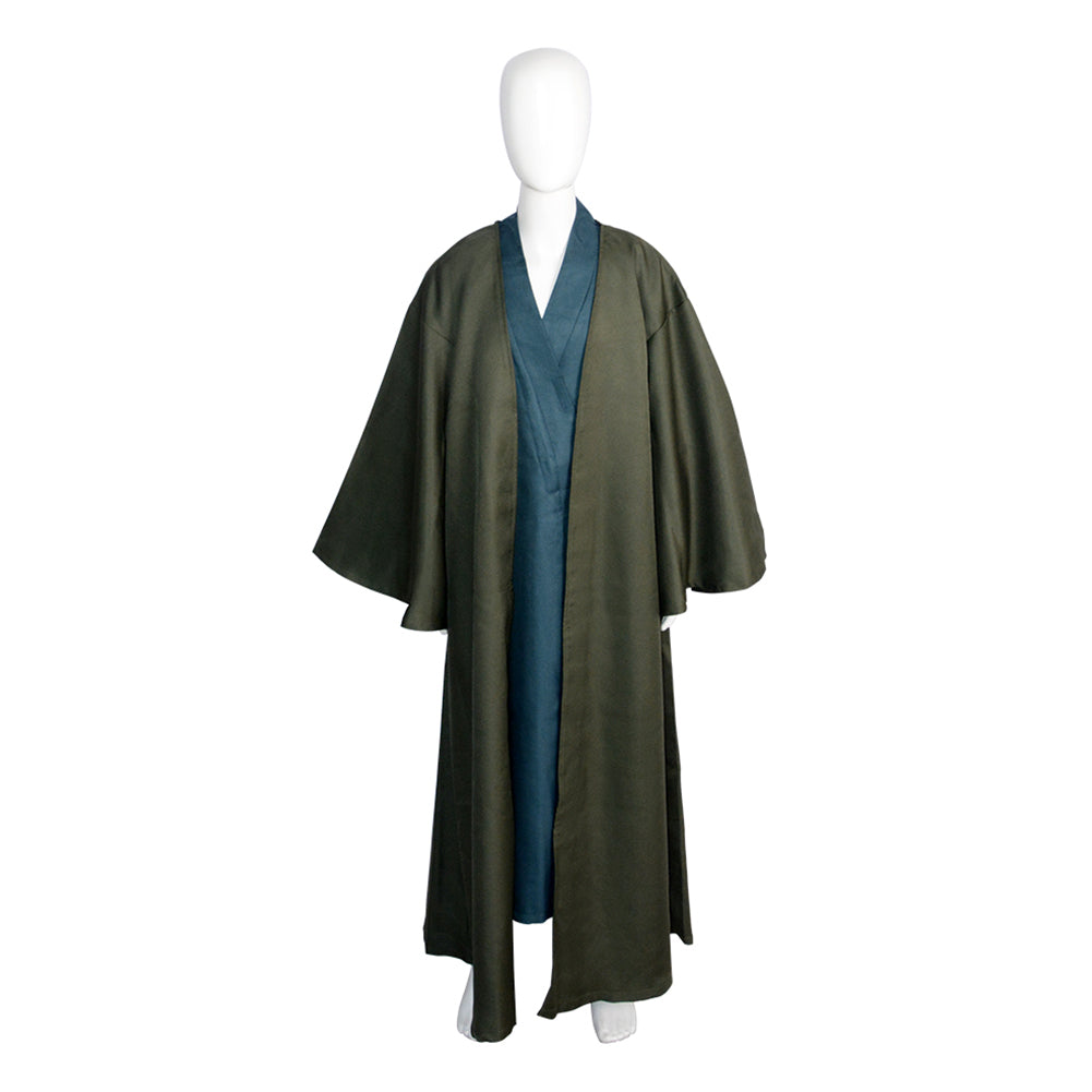 Kids Children Movie Harry Potter Lord Voldemort Green And Blue Outfits Cosplay Costume Halloween Carnival Suit