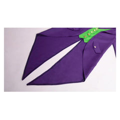 Kids Children Movie Joker Purple Tuxedo Outfits Cosplay Costume Halloween Carnival Suit