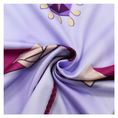 Kids Children Movie Wish 2023 Asha Purple Set Dress Outfits Cosplay Costume Halloween Carnival Suit