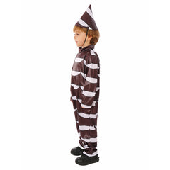 Kids Children Movie Wonka 2023 Chocolate Brown Jumpsuit Outfits Cosplay Costume Halloween Carnival Suit