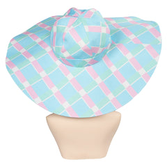 Movie Barbie 2023 Barbie Blue Hat Cap Cosplay Accessories Halloween Carnival Props