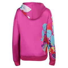 Movie Barbie 2023 Barbie Pink Printed Hoodie Outfits Cosplay Costume Halloween Carnival Suit