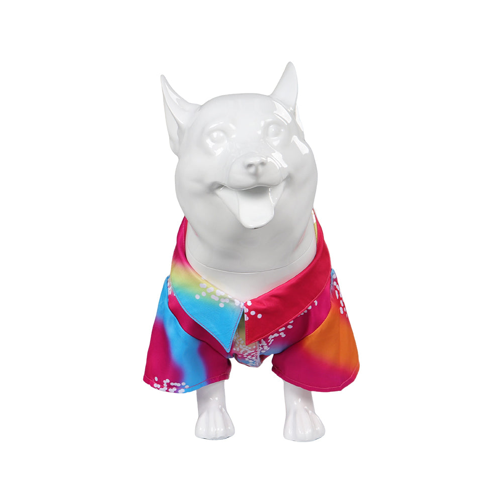 Movie Barbie 2023 Ken Red Dogs Pet Outfits Cosplay Costume Suit