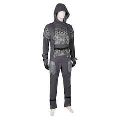 Movie Dune: Part Two (2024) Paul Atreides Gray Jumpsuit Protection Outfits ​Cosplay Costume Halloween Carnival Suit
