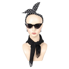Movie Grease: Rise of the Pink Ladies (2023) Jane Black Cosplay Accessories Halloween Carnival Props