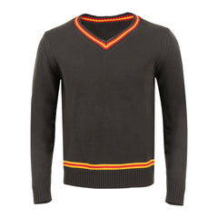 Movie Harry Potter Harry Potter Black Sweater Wizard Uniform Outfits Cosplay Costume Halloween Carnival Suit