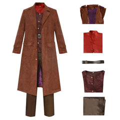 Movie Harry Potter Rubeus Hagrid Outfits Cosplay Costume Halloween Carnival Suit