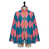 Movie Howl's Moving Castle Howl Pink Cloak Outfits Cosplay Costume Halloween Carnival Suit