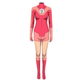 Movie Invincible: Atom Eve 2023 Atom Eve Pink Jumpsuit Outfits Cosplay Costume Halloween Carnival Suit