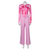Movie Mean Girls 2024 Regina George Pink Set Outfits Cosplay Costume Halloween Carnival Suit