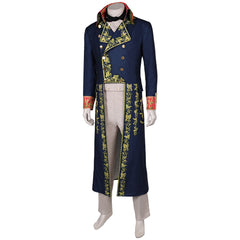 Movie Napoleon 2023 Napoleon Blue Set Outfits Cosplay Costume Halloween Carnival Suit