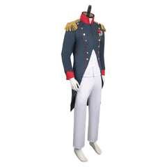 Movie Napoleon (2023) Napoleon Cyan Set Outfits Cosplay Costume Halloween Carnival Suit