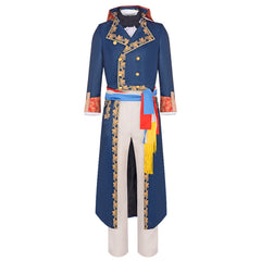 Movie Napoleon Napoleon Blue Coat Outfits Cosplay Costume Halloween Carnival Suit