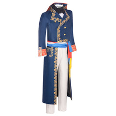 Movie Napoleon Napoleon Blue Coat Outfits Cosplay Costume Halloween Carnival Suit