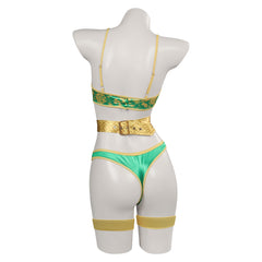 Movie Shrek Fiona ​Green Sexy Lingerie Women ​Outfits Cosplay Costume Suit