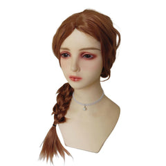 Movie Shrek Fiona Princess Wig Crown Cosplay Accessories Halloween Carnival Props