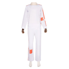 Movie Star Wars Cassian Andor White Set Outfits Cosplay Costume Halloween Carnival Suit