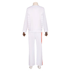 Movie Star Wars Cassian Andor White Set Outfits Cosplay Costume Halloween Carnival Suit