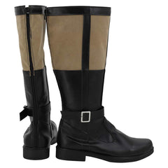 Movie Star Wars Han Solo Black Shoes Boots Cosplay Accessories Halloween Carnival Props
