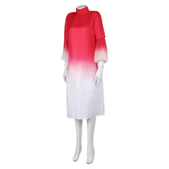 Movie The Hunger Games Dr. Volumnia Gaul Red Dress Outfits Cosplay Costume Halloween Carnival Suit