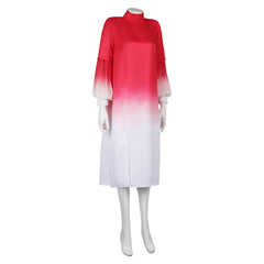 Movie The Hunger Games Dr. Volumnia Gaul Red Dress Outfits Cosplay Costume Halloween Carnival Suit