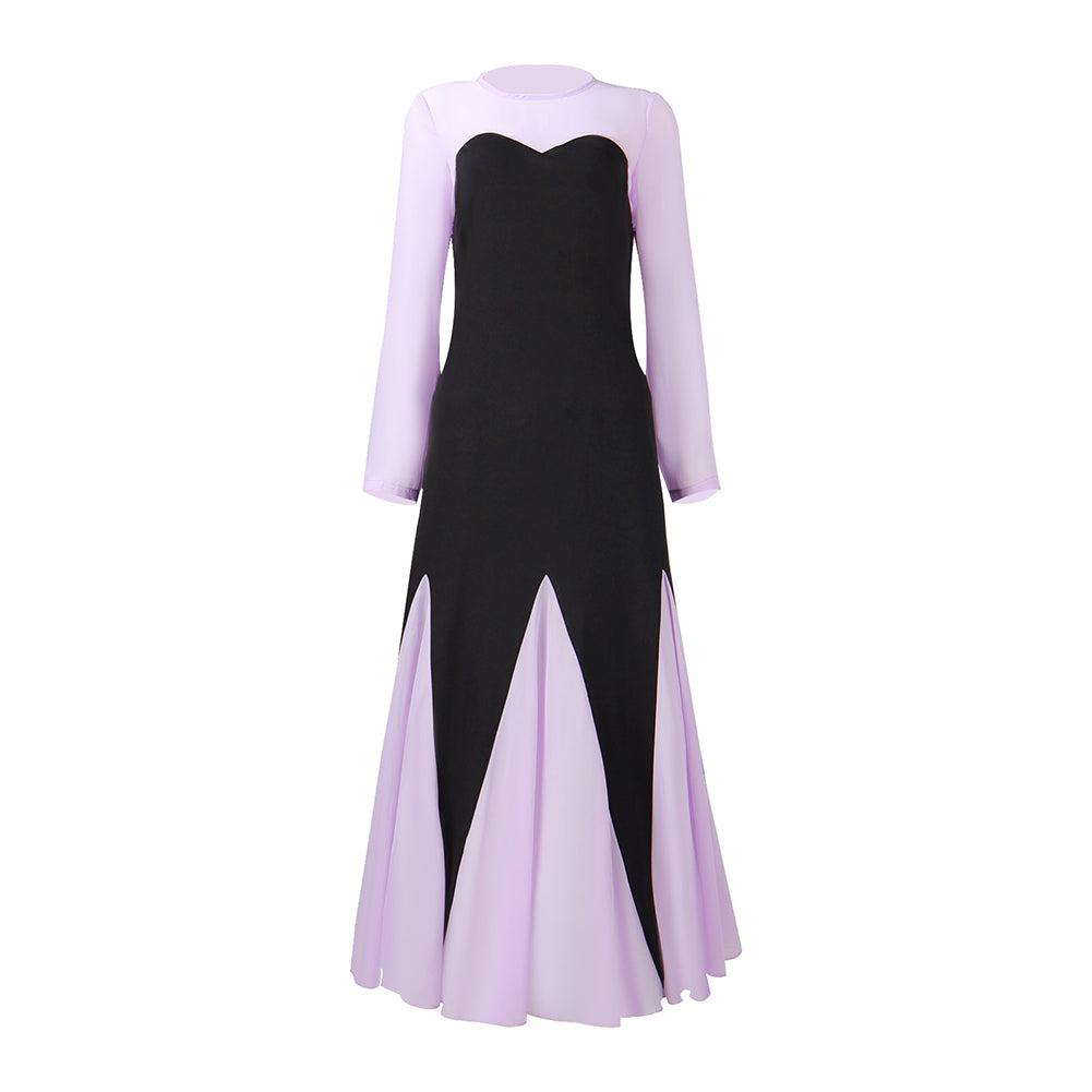 Movie The Little Mermaid Ursula Black Dress Outfits Cosplay Costume Halloween Carnival Suit