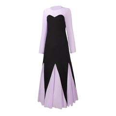 Movie The Little Mermaid Ursula Black Dress Outfits Cosplay Costume Halloween Carnival Suit