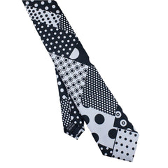 Movie The Mask Jim Carrey Black Necktie Cosplay Accessories Halloween Carnival Props