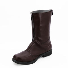 Persona 5 P5 Makoto Niijima Brown Boots Coplay Shoes Halloween Carnival Props