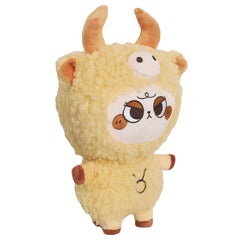 Taurus Yellow Cosplay Plush Toys Cartoon Soft Stuffed Dolls Mascot Birthday Xmas Gift-Coshduk