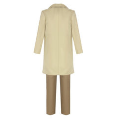 TV Good Omens Aziraphale Roleplau Brown Set Cosplay Costume Outfits Halloween Carnival Suit