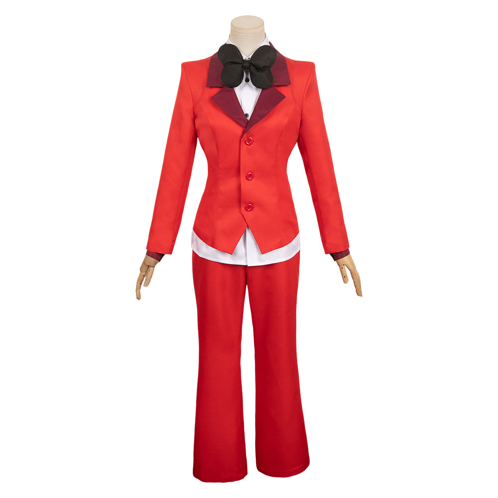 Zhongkaihua Hazbin Hotel, set completo per cosplay di Charlie Morningstar, uniforme da fumetto, per giochi di ruolo, Halloween, carnevale, feste in maschera Zhongkaihua Hazbin Hotel, set completo per cosplay di Charlie Morningstar, uniforme da fumetto, per giochi di ruolo, Halloween, carnevale, feste in maschera