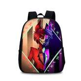 TV Hazbin Hotel 2024 Alastor School Canvas Shoulder Bag Cosplay Accessories Halloween Carnival Props