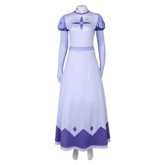 TV Hazbin Hotel 2024 Emily Purple Dress Outfits Cosplay Costume Halloween Carnival Suit