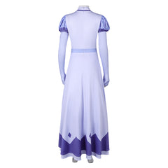 TV Hazbin Hotel 2024 Emily Purple Dress Outfits Cosplay Costume Halloween Carnival Suit