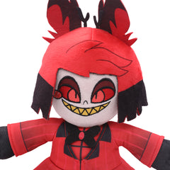 TV Hazbin Hotel Alastor Cosplay Plush Toys Cartoon Soft Stuffed Dolls Mascot Birthday Xmas Gift