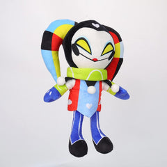 TV Helluva Boss Fizzarolli Clown Cosplay Plush Toys Cartoon Soft Stuffed Dolls Mascot Birthday Xmas Gift
