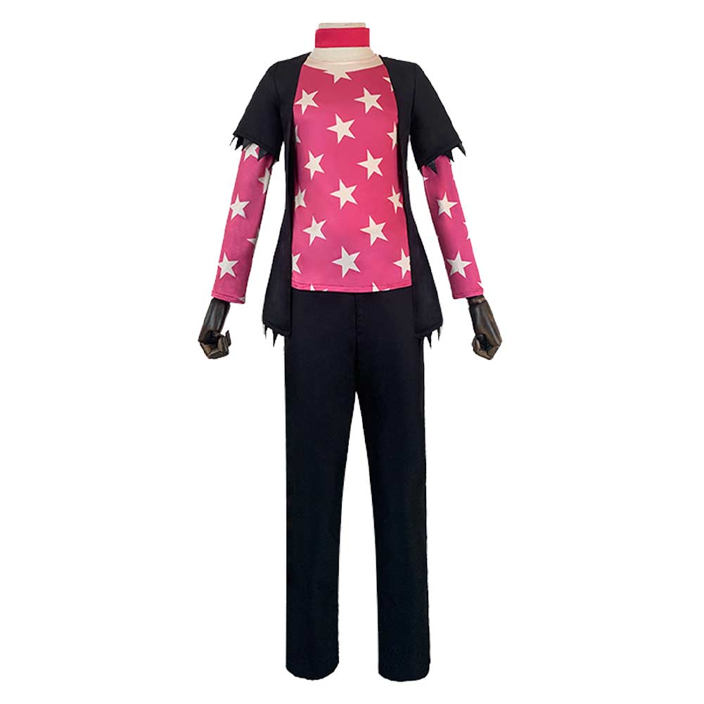 TV Helluva Boss Octavia Pink Set Outfits Cosplay Costume Halloween Carnival Suit
