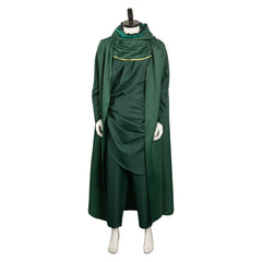 TV Loki 2023 Loki Green Cloak Set Outfits Cosplay Costume Halloween Carnival Suit