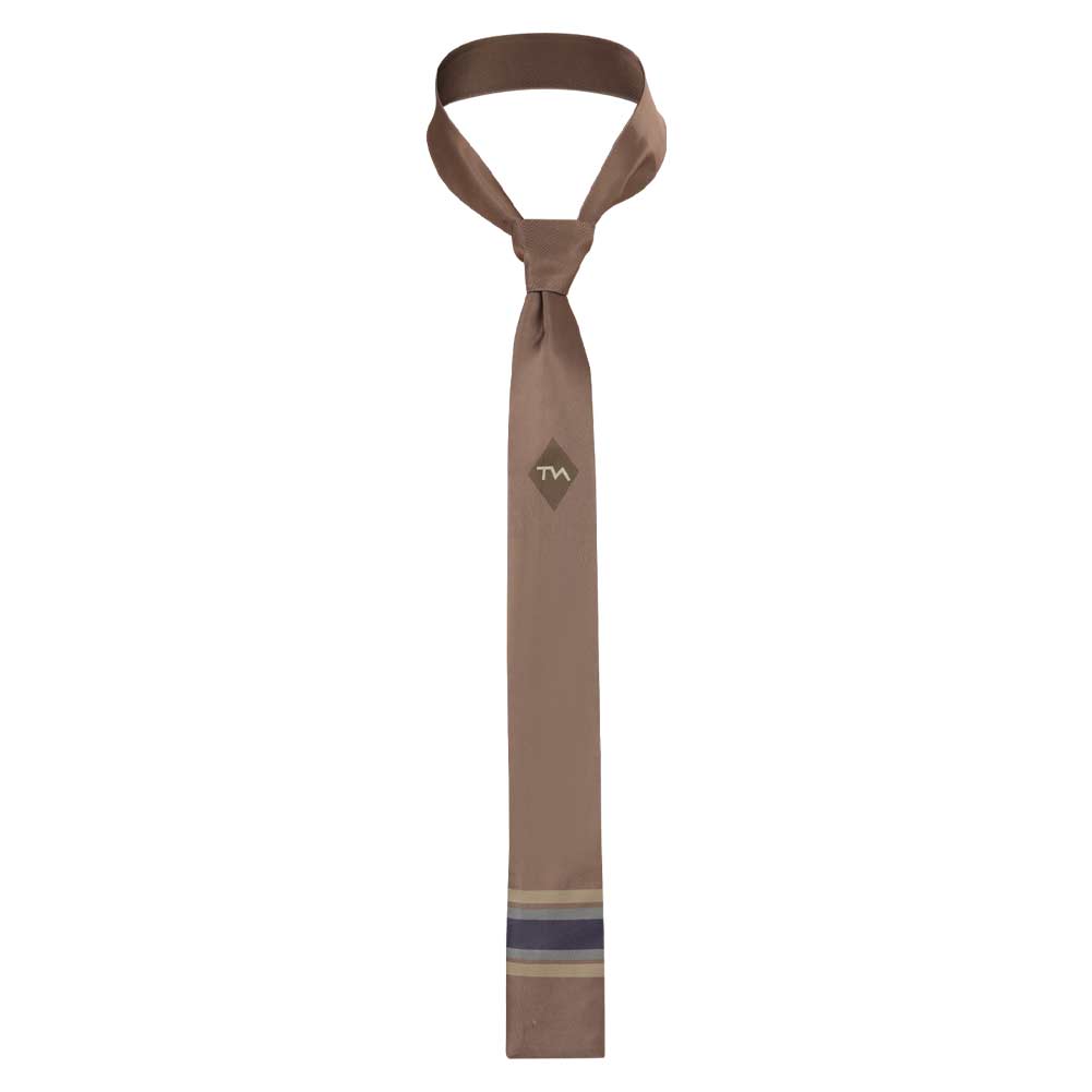 TV Loki Mobius M. Mobius Brown Tie Cosplay Accessories Halloween Carnival Props