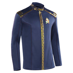 TV Star Trek:Strange New Worlds Season 2 Science Officer Spock Blue Uniform Outfits Cosplay Costume Suit