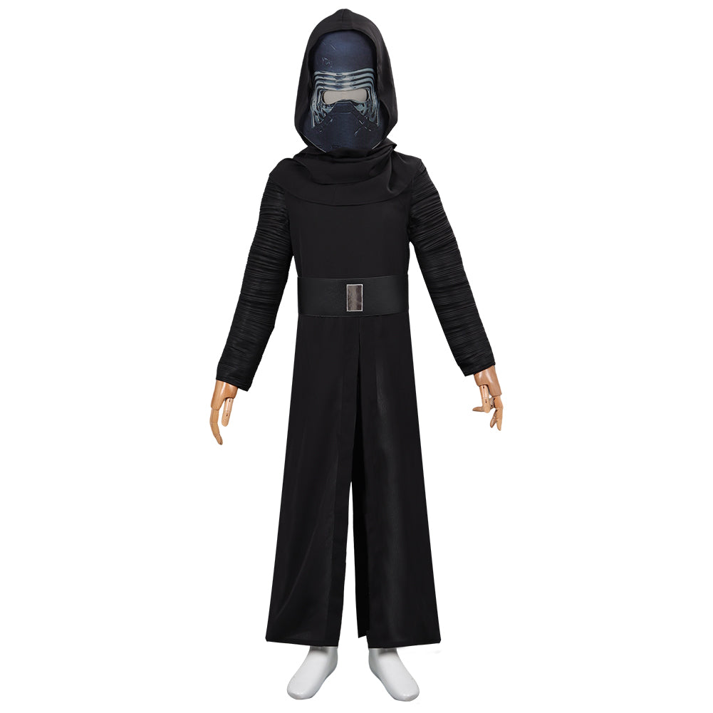 TV Star Wars Kylo Ren Black Outfits Cosplay Costume Halloween Carnival Suit